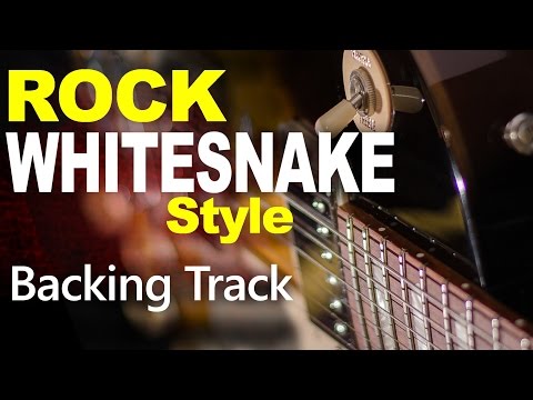 Rock Ballad Whitesnake Style Backing Track