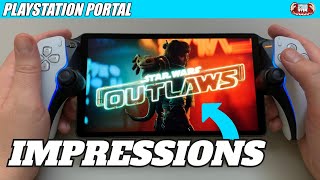 Star Wars Outlaws on the Sony PlayStation Portal - PS5 Impressions