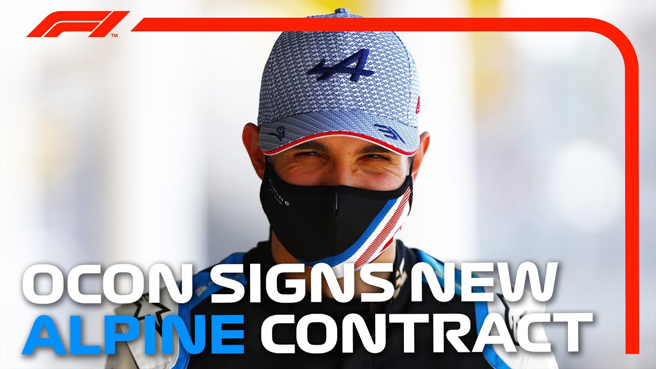 Esteban Ocon Re-Signs With Alpine! His Story So Far...