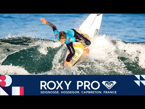 Moore vs. Ho vs. Hareb - Round One, Heat 2 - Roxy Pro France 2018