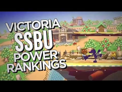 Victorian Super Smash Bros for Wii U Power Rankings V6
