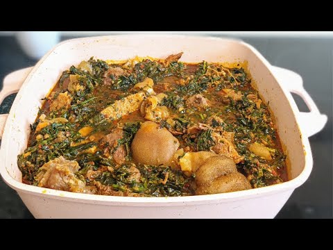How To Make Delicious Nigerian Vegetable Soup | Easy & Tasty Recipe