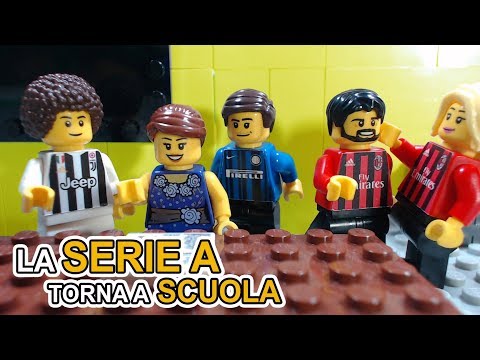 LA SERIE A TORNA A SCUOLA  • parodia Gli Autogol  • My Funny Games Builder • Lego Calcio