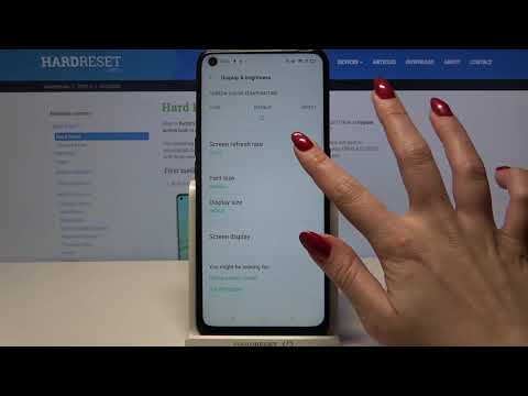 How to Change Display Refresh Rate in OPPO A33 2020 - Screen Refresh Rate
