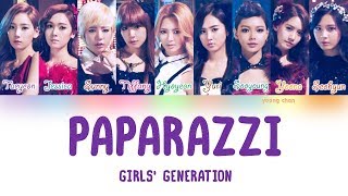 Girls’ Generation (少女時代) – PAPARAZZI Lyrics (KAN/ROM/ENG)