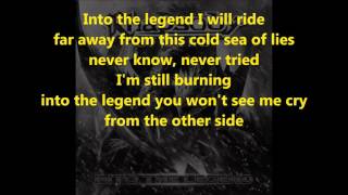 RHAPSODY OF FIRE - Into the Legend (lyrics)