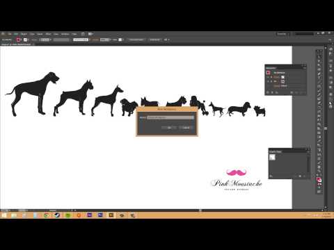 Adobe Illustrator CS6 for Beginners - Tutorial 19 - Managing Workspaces