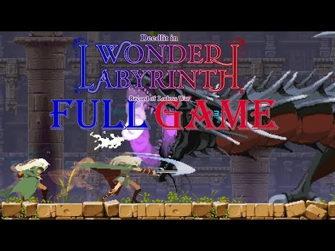 Record of Lodoss War-Deedlit in Wonder Labyrinth -  Full Game Gameplay Walkthrough