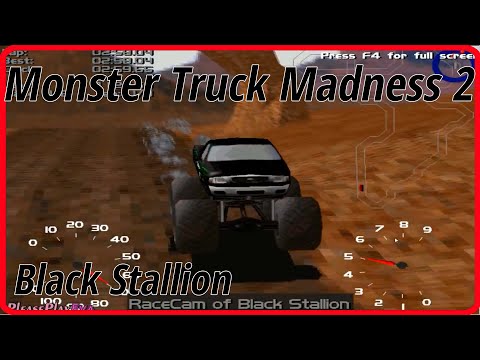 Monster Truck Madness 2 (1998) ✓ Gameplay #3 ✓ Black Stallion