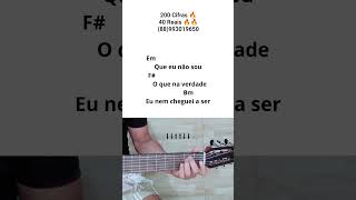 COMO TOCAR SIMPLIFICADA NO VIOLÃO - LEMBRANÇAS KÁTIA #jovemguarda