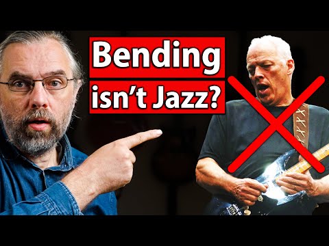 No Bending In Jazz, Please!