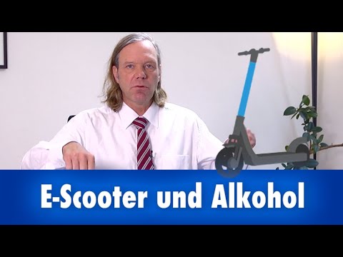 E-Scooter, Alkohol und Führerscheinverlust