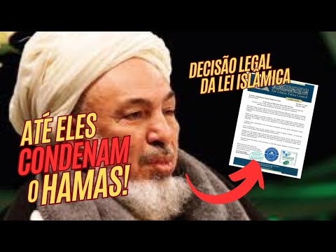 CONSELHO ISLÂMICO EMITIU DECISÃO LEGAL CONDENANDO O H4M4S [Rafael Guanabara]