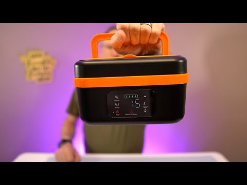 Cordless Heated Lunch Box, 1 Liter, Portable