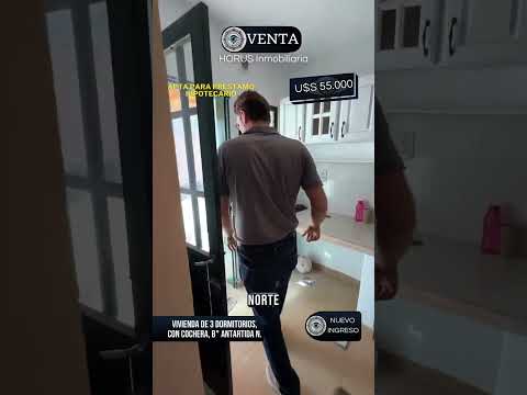 VENTA VIVIENDA de 3 dormitorios y Cochera con depósito en B° Antártida Norte de La Rioja Capital.