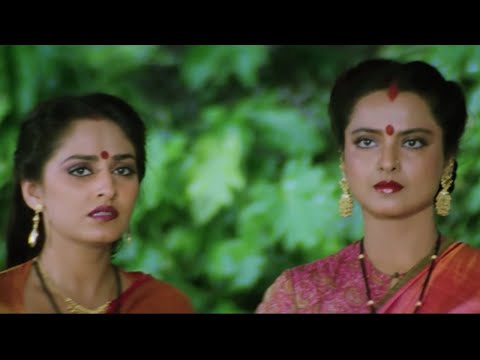 दो सौतन बनी बहने | Jaya Prada | Rekha | Souten Ki Beti | Movie part 04