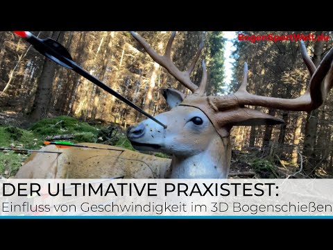 Geschwindigkeit im 3D Bogensport - der ultimative Compound Praxistest im Bowhunter Liga-Turnier