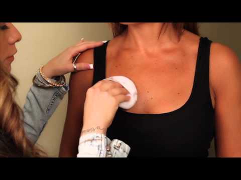 Step-by-step instructions on how to boost your cleavage!