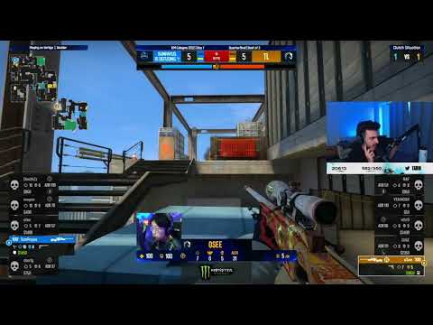 oSee awp 1v3 clutch attempt but...