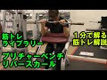 【1分で解る筋トレ解説】プリチャーベンチリバースカール【筋トレライブラリー】