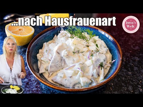 Matjes Hausfrauenart | Einfaches Rezept mit Geschmacksgarantie 😋