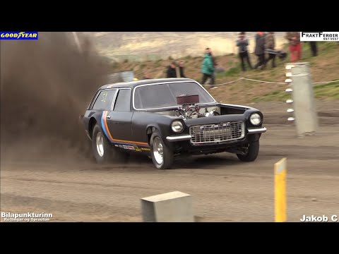SAND DRAG RACING ICELAND 2021! 2.ROUND - CHERVOLET VEGA