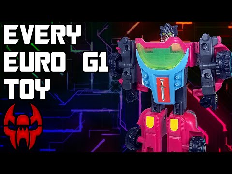 Every Euro-G1 Transformers Toy