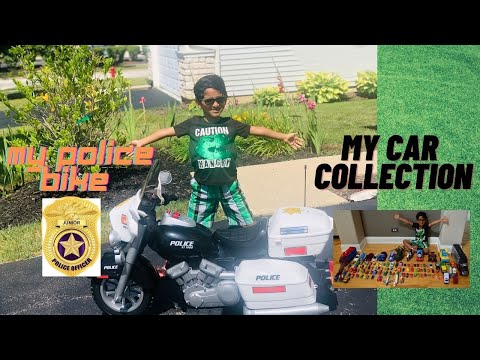 Kid Motorz 12V Police Motorcycle | Kids Police Motorcycle - and toy car collection