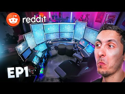 Reacting to the All-Time Best Gaming Setups from Reddit - Episode 1