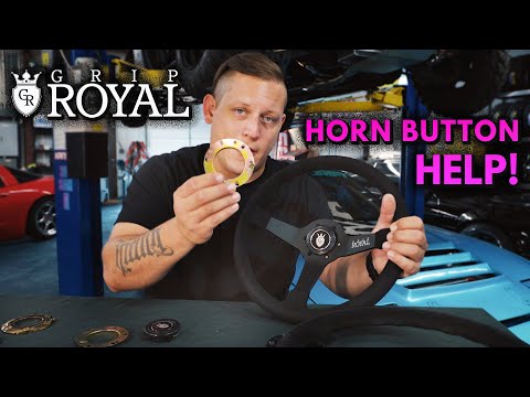 Horn button tips and tricks for installing your aftermarket steering wheel! Stop it falling out!