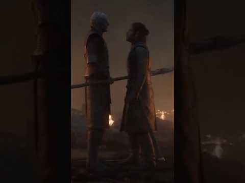 The Night King Kills Jon Snow #gameofthrones #jonsnow #nightking