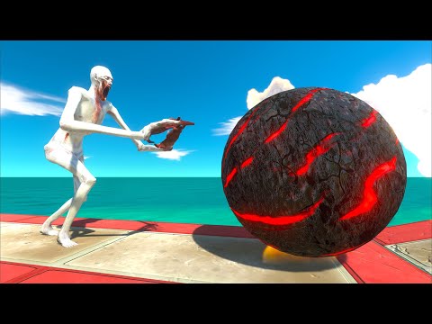 Monsters Climb The Fireball - Animal Revolt Battle Simulator