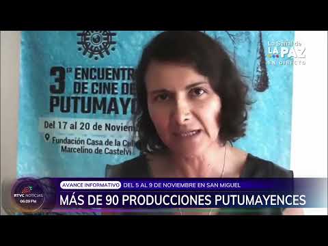 Encuentro de Cine Putumayo del 05 al 09 de noviembre en San Miguel, zona fronteriza.