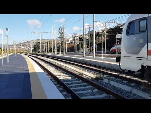 Treno Intercity+Locomotore E401 016 Intercity 556 Reggio di Calabria Centrale-Roma Termini