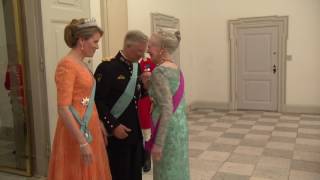State dinner, Christiansborg Palace Copenhagen