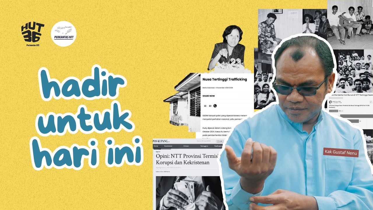 Hadir Untuk Hari Ini - HUT Ke-36 Perkantas NTT