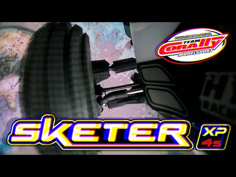 2040 RC - Team Corally SKETER 4s XP: skate & ride @ Area Motta skatepark