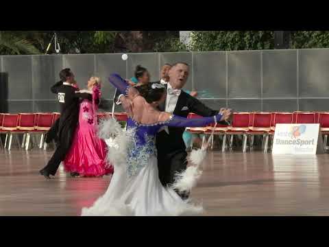 2020-02-22 APC WDSF Open Senior III Standard R1 LW 204 Peter Langthaler   Claudia Langthaler