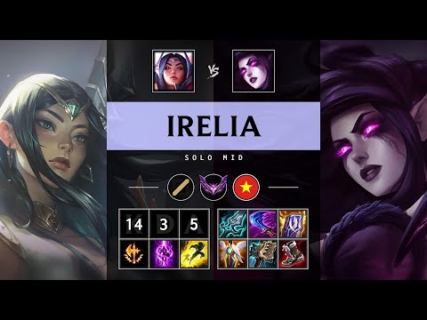 Irelia Mid vs Morgana: Legendary - VN Master Patch 14.24