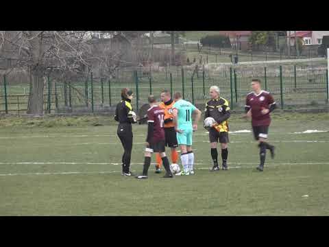 LKS Dąb Dobkowice 3:1 LKS Łęg Łowce Derby 03.04.2022