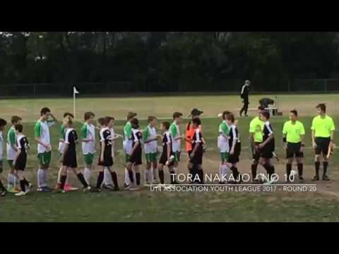 Goal! but his ankle sprained - Tora Nakajo (#10) - AYL Round 20 - CCFA u14