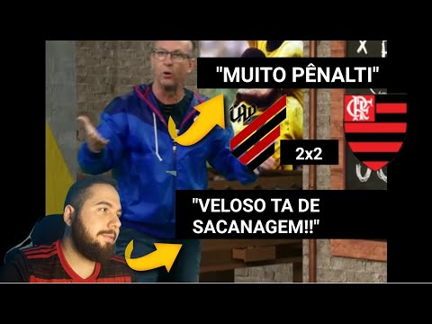 CRAQUE NETO "ZAGUEIRO ZÉ RUELA" - ATHLÉTICO-PR 2X2 FLAMENGO