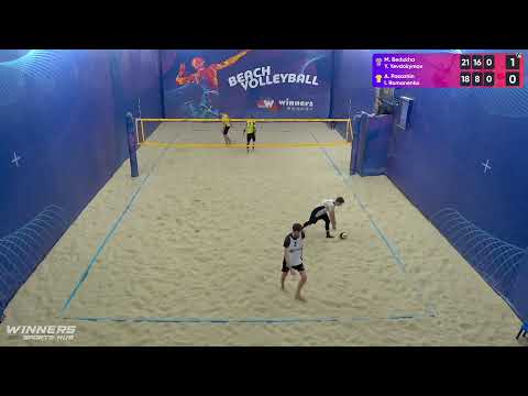 08:45 M. Bedukha / Y. Yevdokymov - A. Pasazhin / I. Romanenko 11.12.2022 | Winners Beach Volleyball