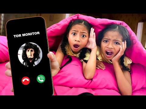 ALUNA DAN AMANDA DI TELPON TOR MONITOR KETUA!!