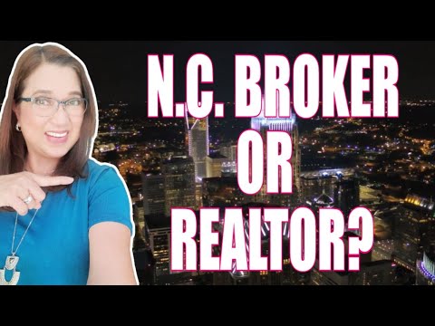 Difference Between REAL ESTATE AGENT & REALTOR | North Carolina Provisional Broker and Broker