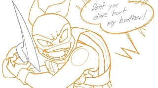 Leo's Little Shadow... | ROTTMNT Comic Dub | HE.E.V.V: VA | ROTTMNT Floodgates!