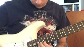 Blind Guardian - Goodbye my friend guitar solo cover