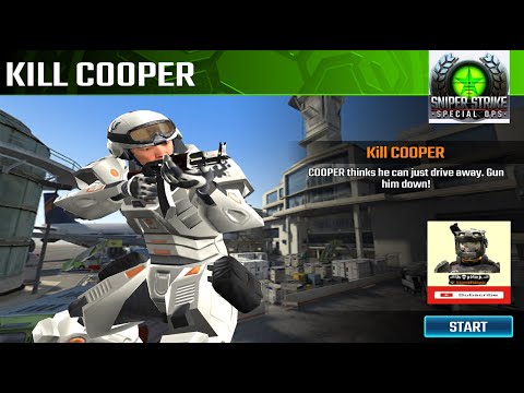 Campaign zone 10 Airport Kill Cooper sniper strike : special ops ( iOS & Android )