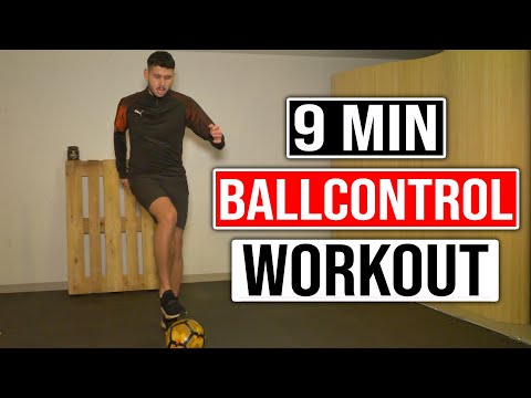9 MIN Ballkontrolle (Beginner) Training | Zum direkt mitmachen