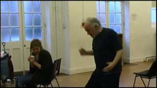 Backstage: Down by the Greenwood Side  backstage rehearsal